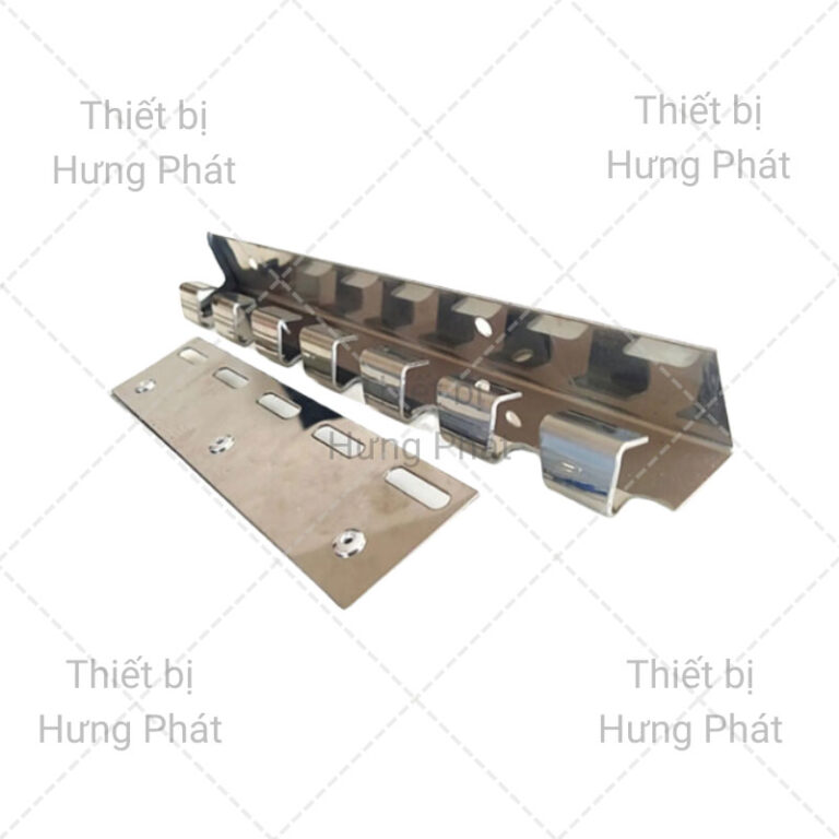 Pát treo inox 304 treo rèm nhựa PVC dài 20-30cm | Hưng Phát